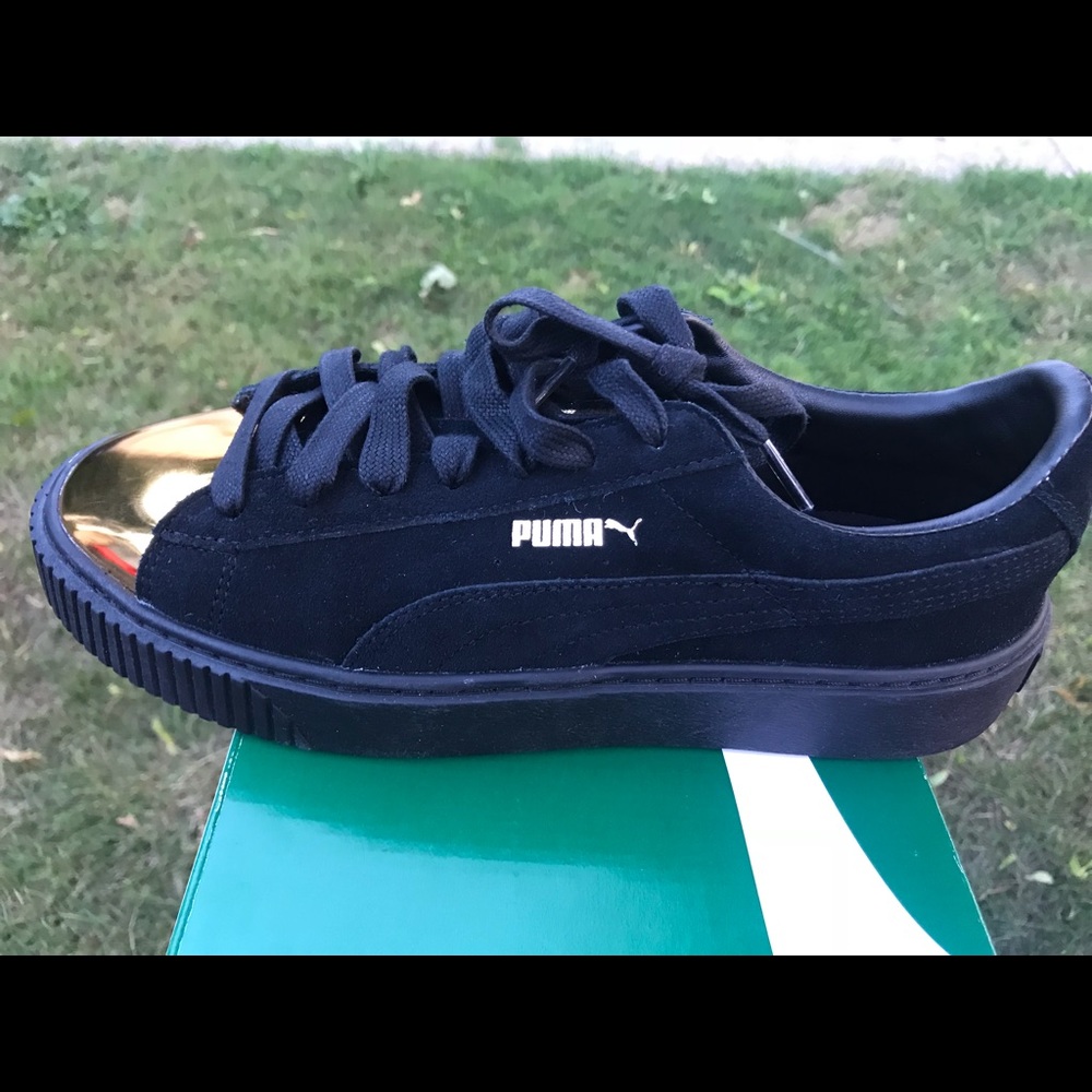 Puma Platform Gold Women’s Sneakers